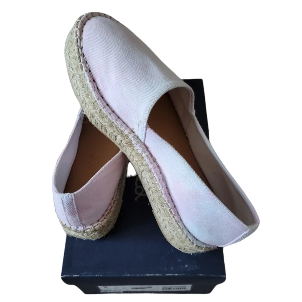 Splendid Laney Pastel Cotton Candy‎ Tie-Dye Platform Espadrilles Shoes 8